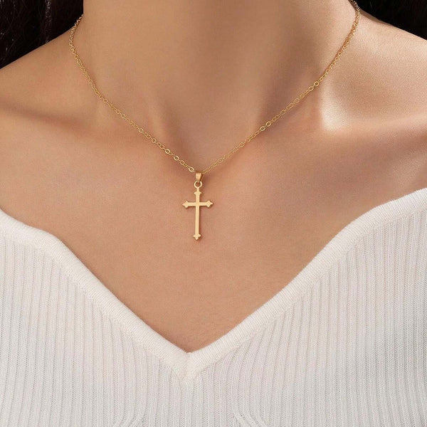 Colier Cross Gold